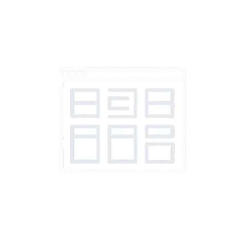 A white plastic digital display sticker or decal sheet featuring six segmented LED-style digits arranged in two rows of three, shown on a plain white background.